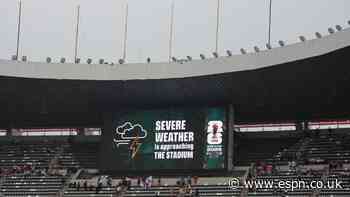 Weather warning called before Mexico vs. England