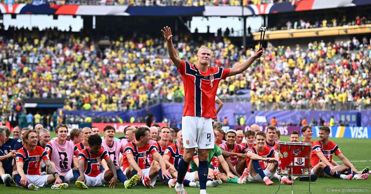 Historisch! Fenomenale Erling Haaland velt grootmacht Brazilië en staat met Noorwegen in kwartfinale