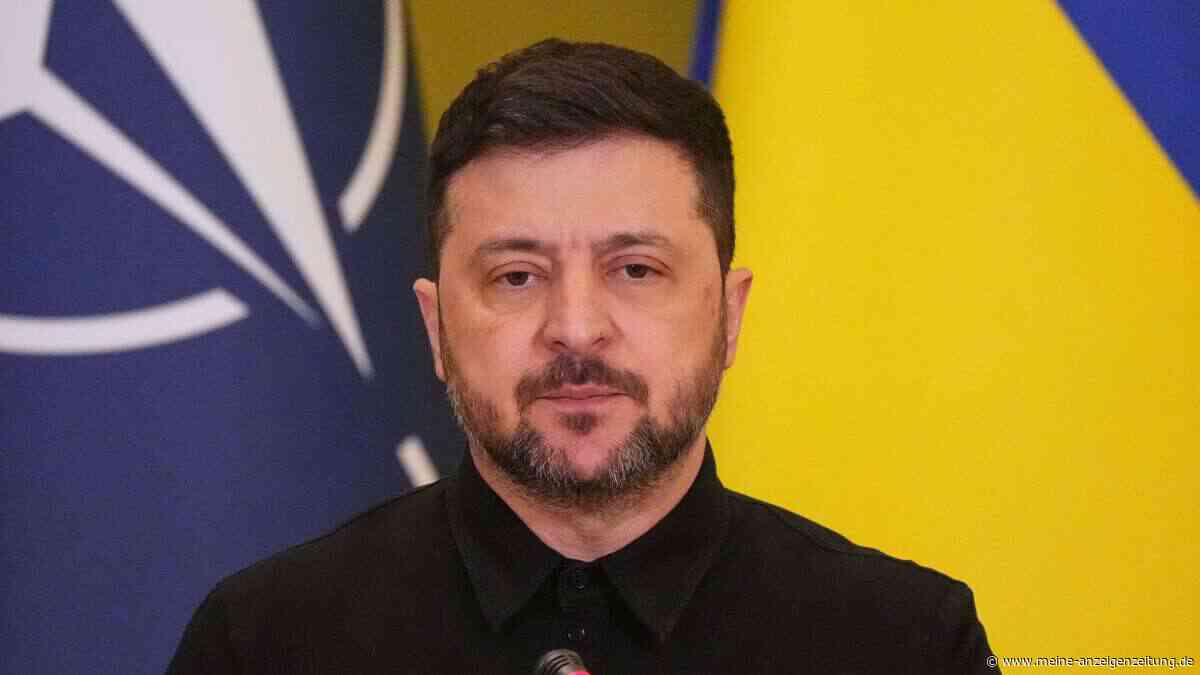 Selenskyj fürchtet massive russische Attacke vor Nato-Gipfel