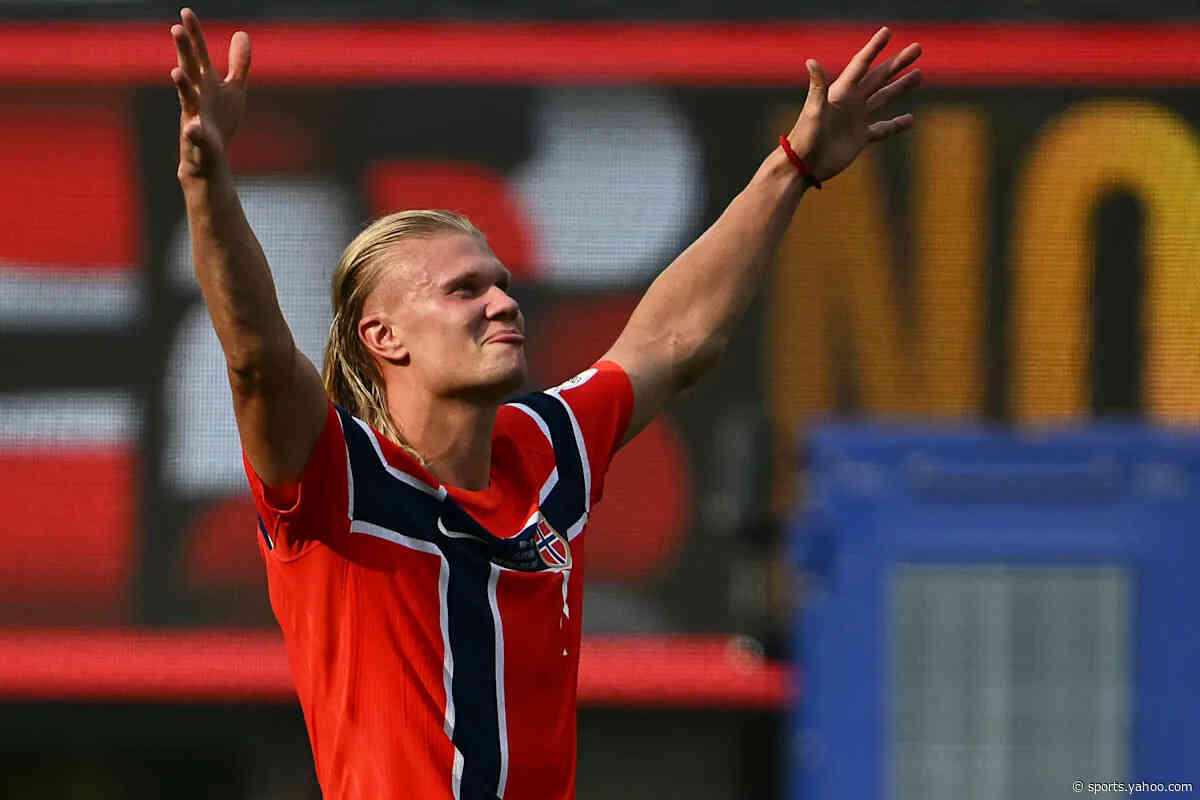 📸 Haaland stuns the football world with his brace
