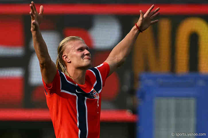 📸 Haaland stuns the football world with his brace