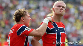 Haaland scores twice as Norway knock Brazil out