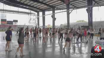 Charity fitness event hosted at Buffalo RiverWorks