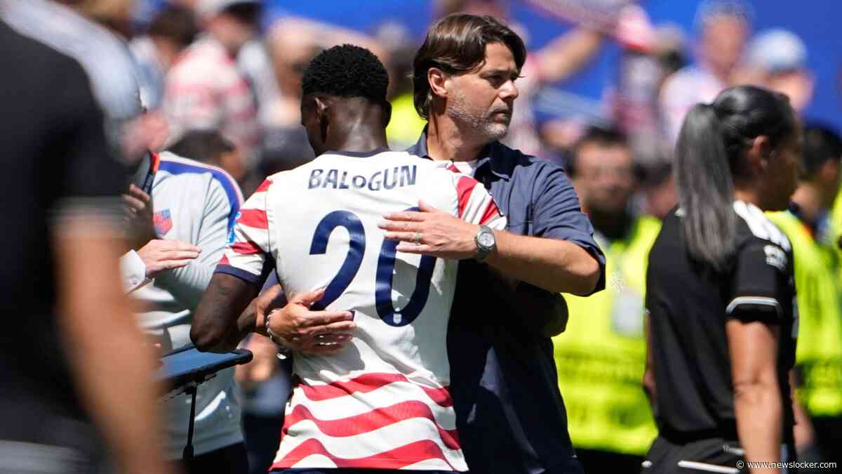Amerikaanse bondscoach Mauricio Pochettino dolblij met ’vrijspraak’ Folarin Balogun: ’Iedereen die van de sport houdt, staat achter deze beslissing’