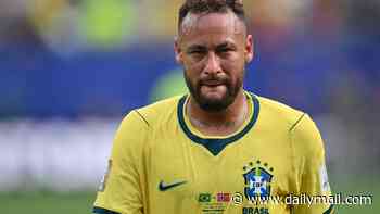 Neymar RETIRES from international football after breaking down in tears following Brazil's shock World Cup defeat against Erling Haaland's Norway
