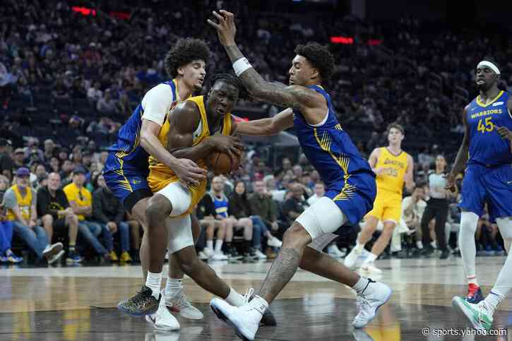 Lakers' Adou Thiero hoping to learn and lead with Cameron Carr this summer