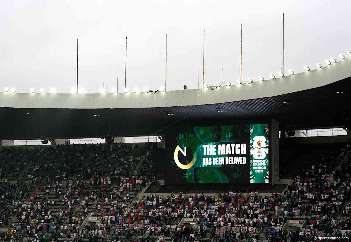 Mexico-England World Cup matchup delayed due to thunderstorms