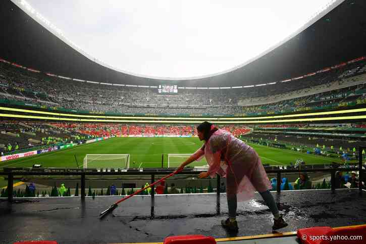 Mexico v England kick-off time delayed as World Cup last 16 tie hit by ‘severe weather’