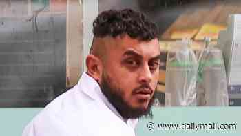 Man accused of gang-raping and imprisoning a 14-year-old girl is free on bail: Wild scenes erupt outside court as his father turns on the Mail