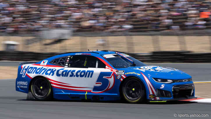 Kyle Larson’s Day Takes Dramatic Turn After Running Third at Chicagoland
