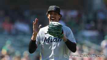 Eury Pérez pulled from perfect game after seven innings vs. Athletics, Marlins bullpen immediately loses it