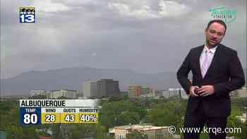 Monsoon moisture moves into New Mexico this week