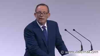 Tony Abbott's explosive speech that's tearing the Coalition apart as senior Liberal declares who's really in charge