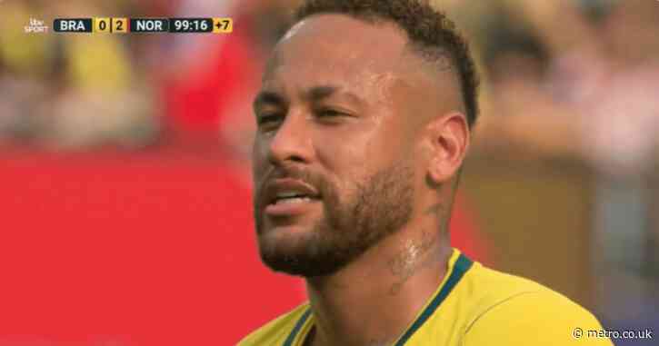 What Neymar told Norway goalkeeper after scoring penalty in Brazil’s World Cup defeat