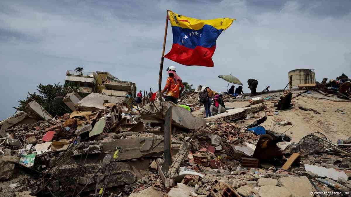 Zahl der Toten nach Erdbeben in Venezuela steigt weiter