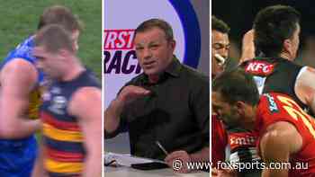 ‘Can’t be serious’: Great questions whether Reid is ‘adjudicated differently’ as ‘feather’ free kick called out