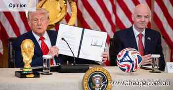 FIFA reaches a new low, with Trump again a gloating winner