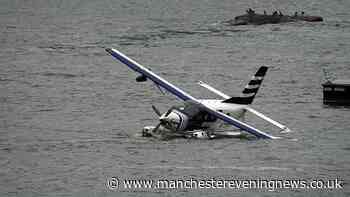 Eight rescued as seaplane crashes into East River in New York
