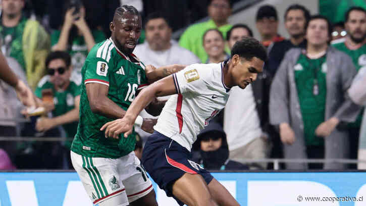 Quansah vio la roja ante México e Inglaterra quedó con 10 en el Azteca