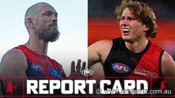 Verdict on shock riser’s insane 96-pt half; Bombers still yet to bottom out in horror 2026: Round 17 Report Card