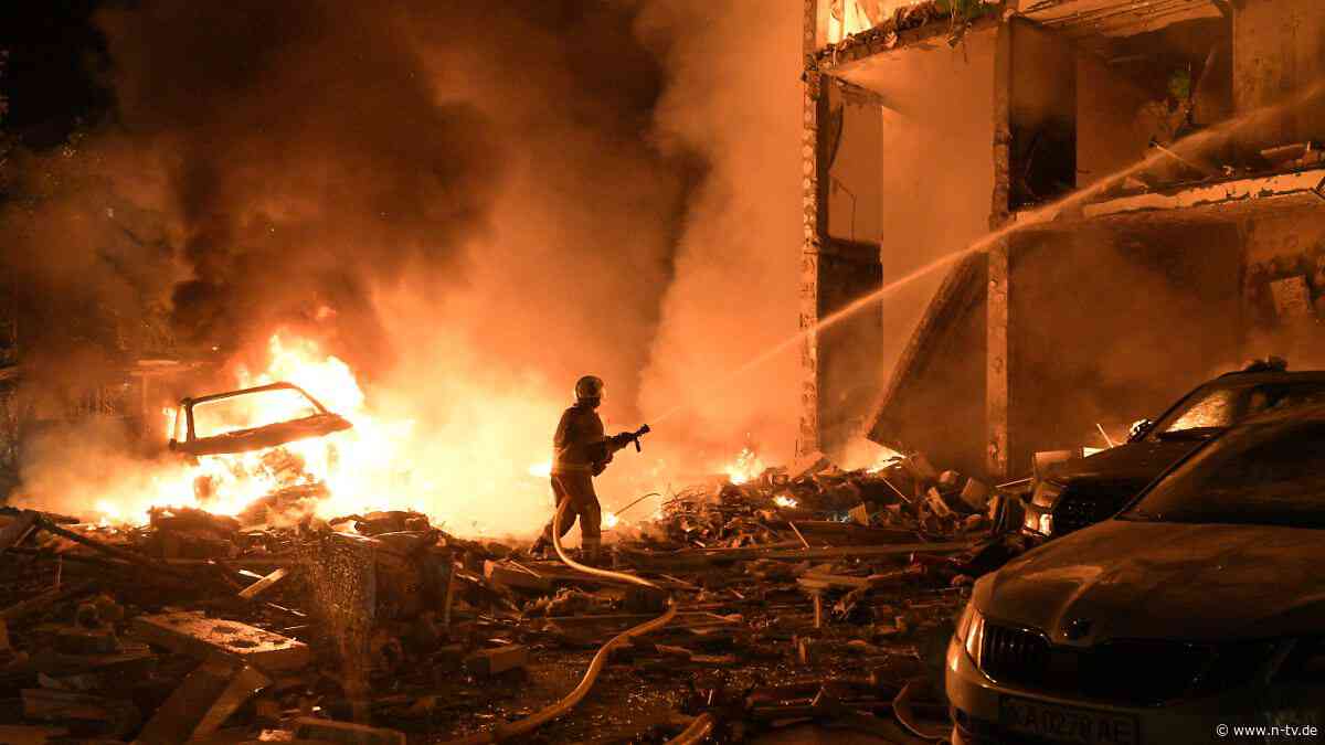 Stunden nach Selenskyjs Warnung: Russland startet neuen Großangriff auf Kiew