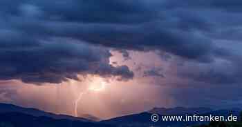 Aktuelle Unwetter-Warnungen für Franken - betroffene Regionen