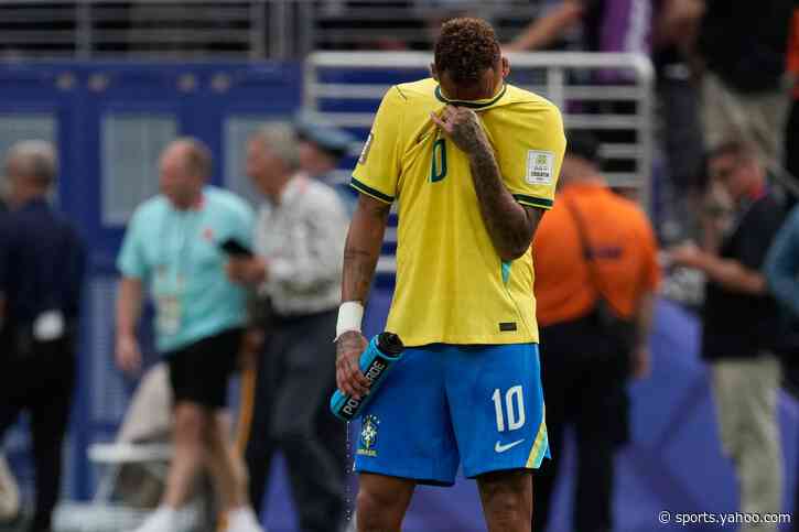 Tearful Neymar says he is done playing for Brazil after Norway loss