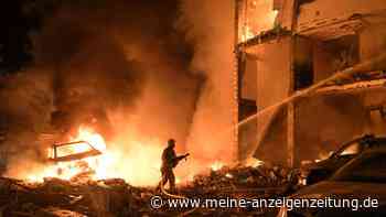 Massive russische Attacken auf Ukraine vor Nato-Gipfel