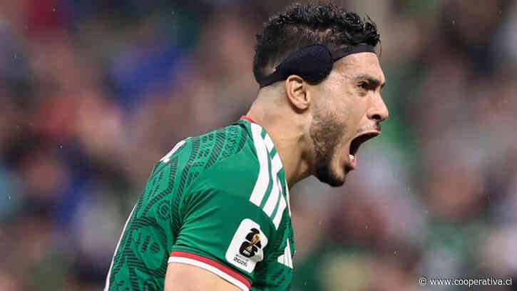 Raúl Jiménez anotó de penal y puso a México más cerca de Inglaterra en el Azteca