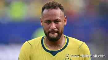 Neymar RETIRES from international football after breaking down in tears following Brazil's shock World Cup defeat against Erling Haaland's Norway