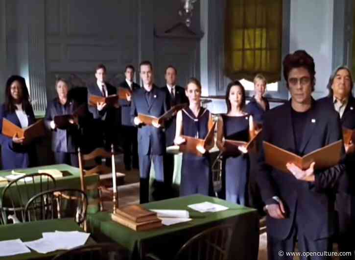 The Declaration of Independence Performed by Morgan Freeman, Benicio del Toro, Winona Ryder & Other Actors