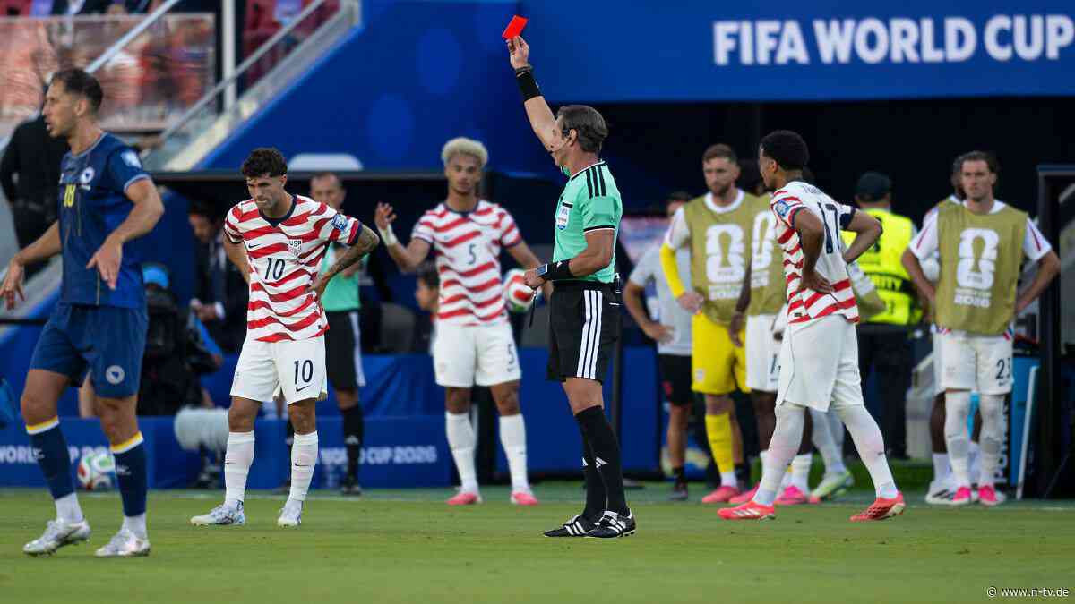 In Telefonat mit Infantino: Bericht: Trump warf Rot-Referee Spielmanipulation vor