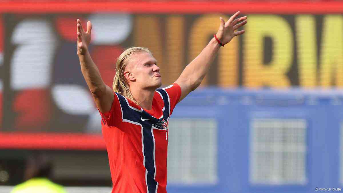 Ein Traum, den er nie hatte: Tormonster Erling Haaland zeigt plötzlich Emotionen