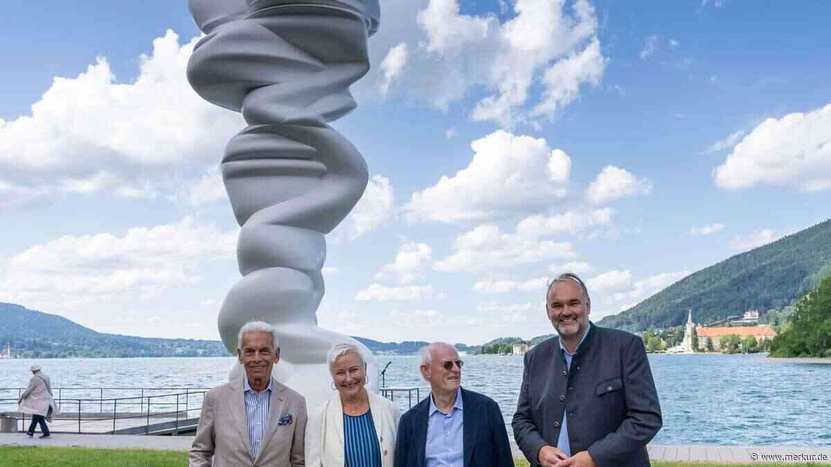 Art Masters: Tony Cragg kehrt mit fünf monumentalen Skulpturen an den Tegernsee zurück