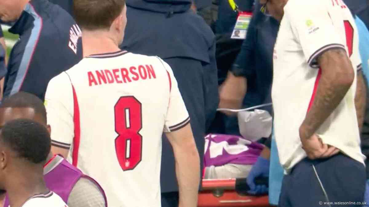 Jordan Henderson stretchered off after England's World Cup win over Mexico