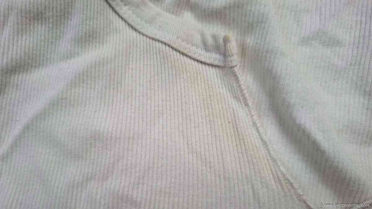 Yellow stains vanish from white clothes with £4 Sainsbury's item I swear by
