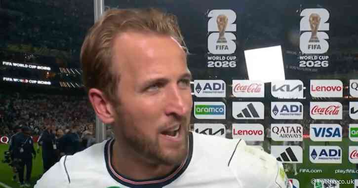 Liam Gallagher sends message to Harry Kane after England star loses his voice in bizarre interview