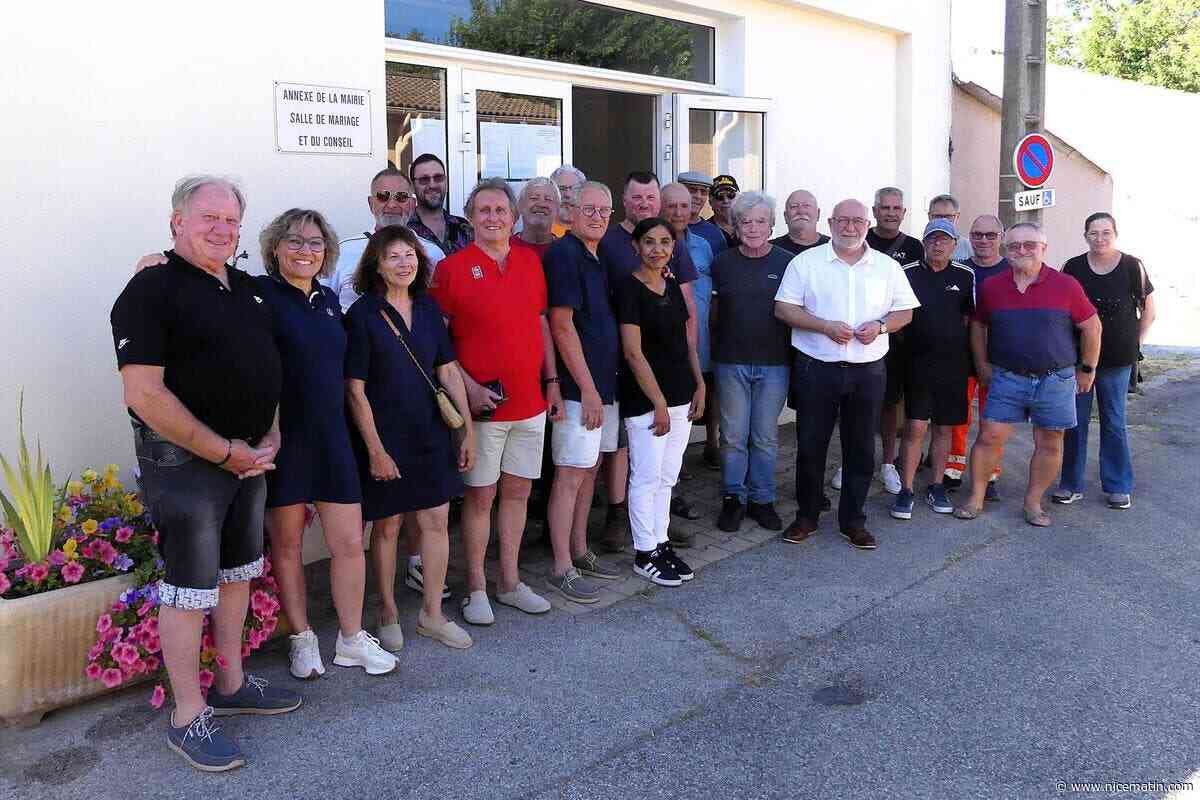 Le massif sous bonne garde à Gonfaron avec le comité communal feux de forêts
