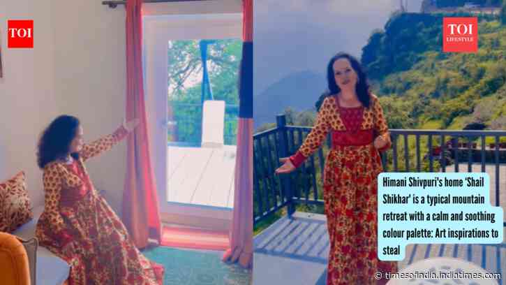 Himani Shivpuri's home ‘Shail Shikhar' is a typical mountain retreat with a calm and soothing colour palette: Art inspirations to steal