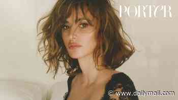 Penelope Cruz reveals she got no time off when her father died during Zoolander filming - and bonded with Ben Stiller after his mother also passed away on the shoot