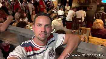 'I was at a packed bar for England v Mexico — and fans had the same idea after the pulsating win'