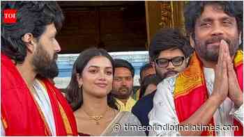 Akhil Akkineni visits Tirumala ahead of 'Lenin' release