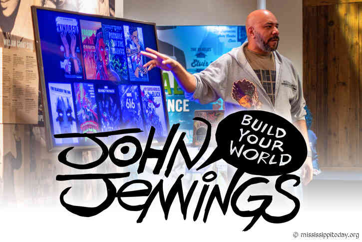 John Jennings’s new exhibition explores the worlds he built — and the Mississippi that shaped them