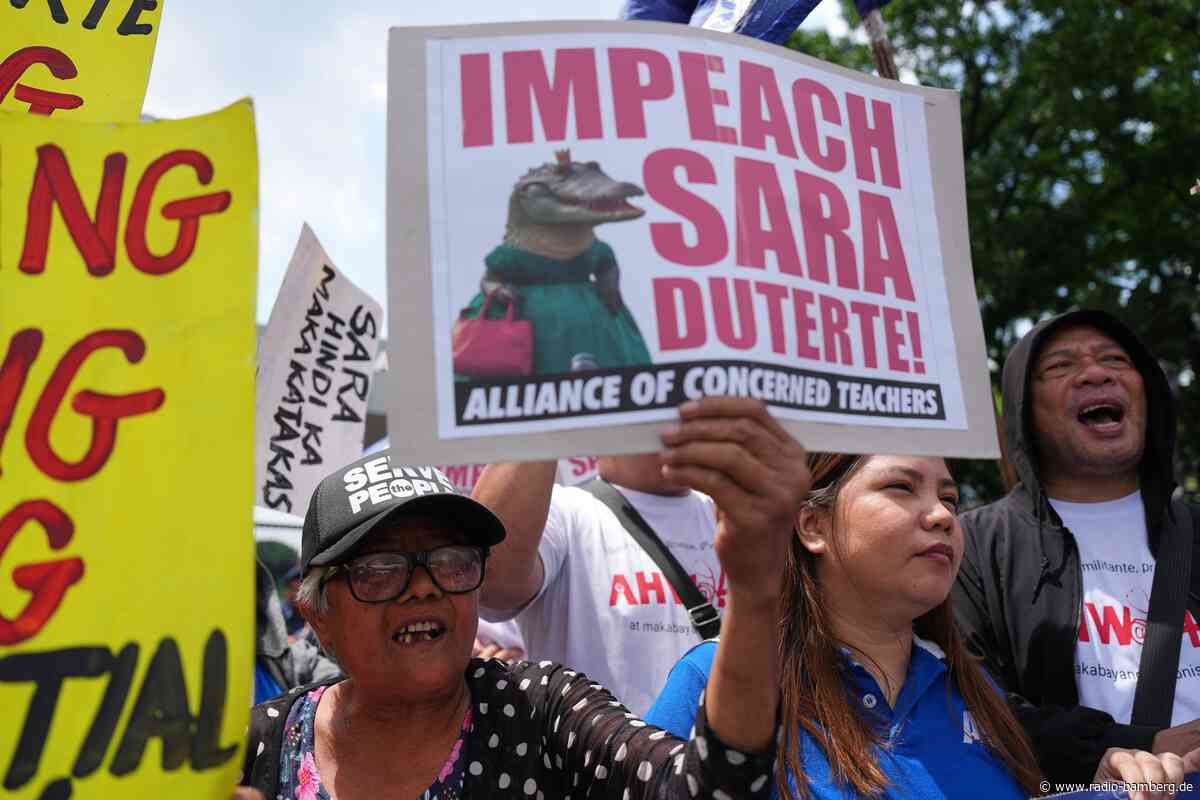 Impeachment-Prozess gegen philippinische Vizepräsidentin