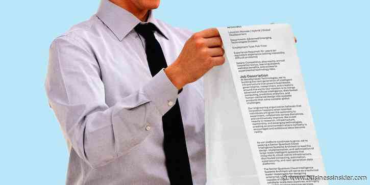 Why every job description suddenly feels like a CVS receipt