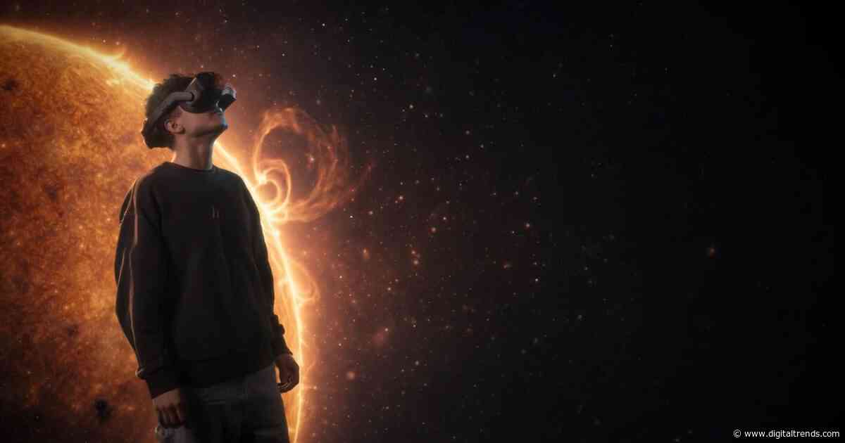 You can now walk through space and gaze into a black hole at this VR exhibit