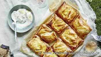 Handliche Spinat-Lachs-Pies