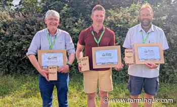 Three farmers recognised for soil health gains