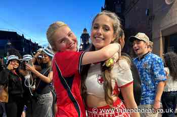 ‘I have work in 3 hours–  but it was 100 per cent worth it’: England fans stay up until dawn for ‘surreal’ 3-2 thriller