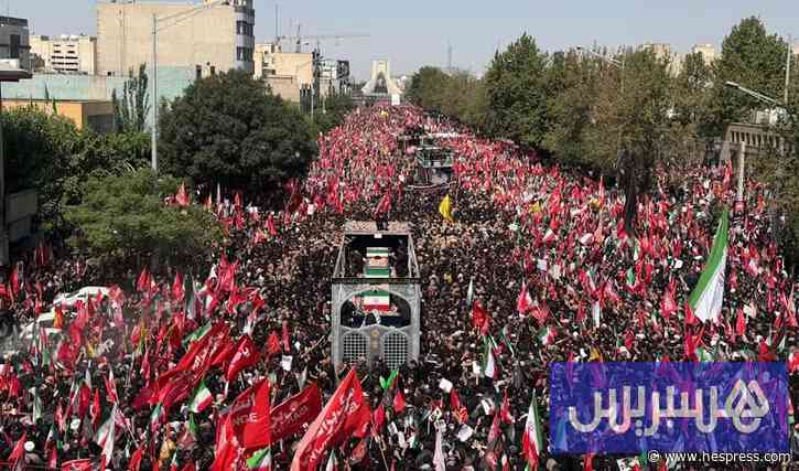 موكب تشييع خامنئي ينطلق في طهران